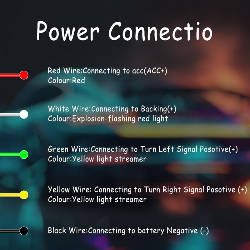 Tira de barra de luces LED para portón trasero de 60 pulgadas