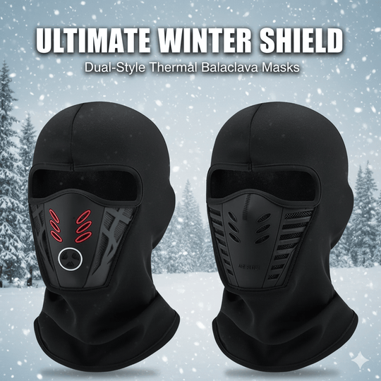 🔥Celoobličejová maska ​​Winter Rider Warm Anti-Haze