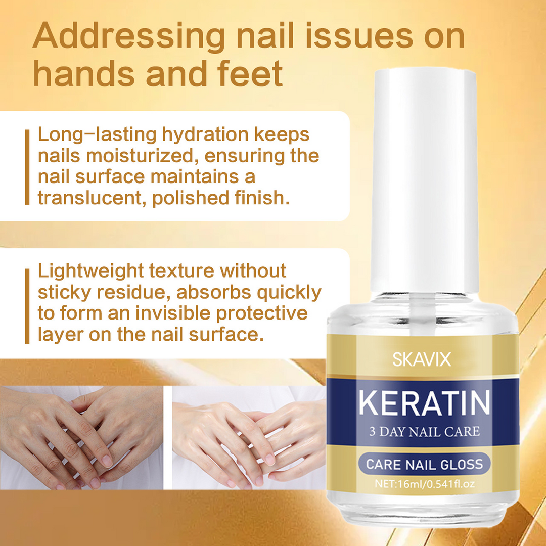 2026 Nagelwiederherstellung: Sichtbar stärkere Nägel in 3 Tagen | Fortschrittliche Keratin- und Aloe-Pflege