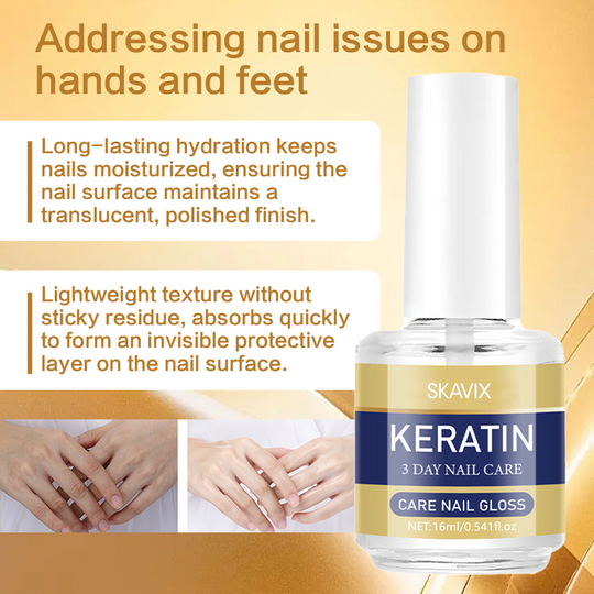 2026 Nagelwiederherstellung: Sichtbar stärkere Nägel in 3 Tagen | Fortschrittliche Keratin- und Aloe-Pflege