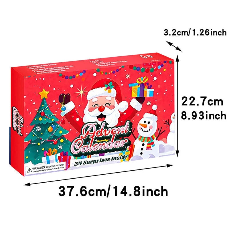 ⏰Christmas Limited Sale!!🎄30K+ SOLD! 🎁✨Kids Christmas Advent Calendar With Surprise Toys