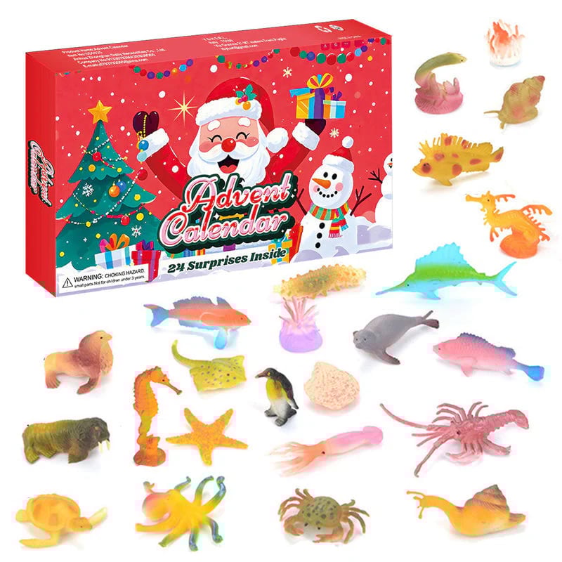 ⏰Christmas Limited Sale!!🎄30K+ SOLD! 🎁✨Kids Christmas Advent Calendar With Surprise Toys