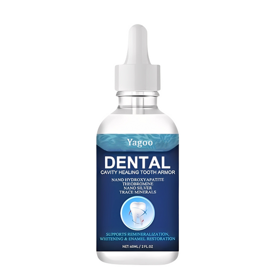 Yagoo Fluoride-Free Hydroxyapatite Tooth Armor Drops & Enamel Repair, Whitening & Fresh Breath