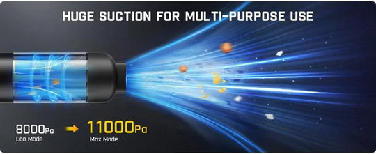 💖2025 Hot Sale💖 Slim V8 Mate trådløs bilstøvsuger med høy effekt 12000 Pa/30AW