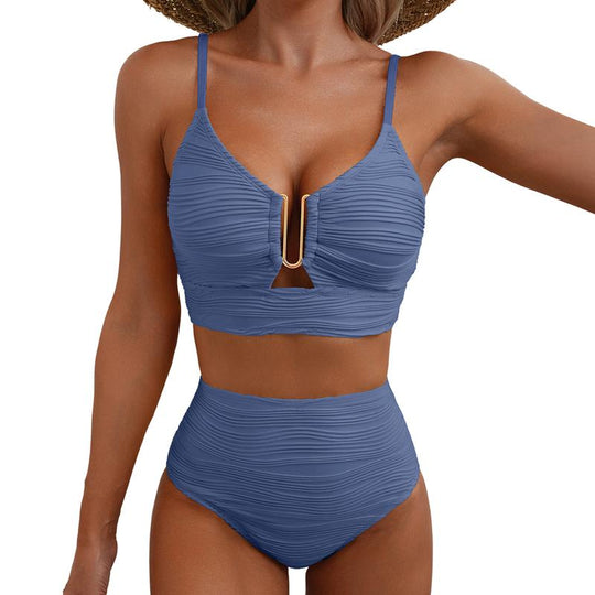 Push Up High Waist Bikini for kvinner