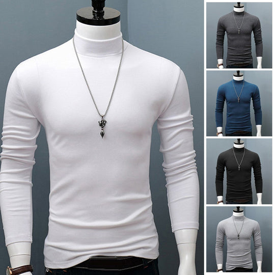 🔥🔥Cotton High-necked Thermal T-shirt