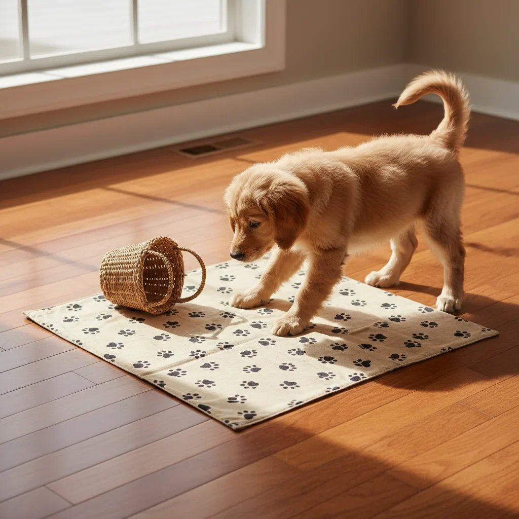 🐕PuppyPad: stylish, super absorbent & reusable for a cleaner home