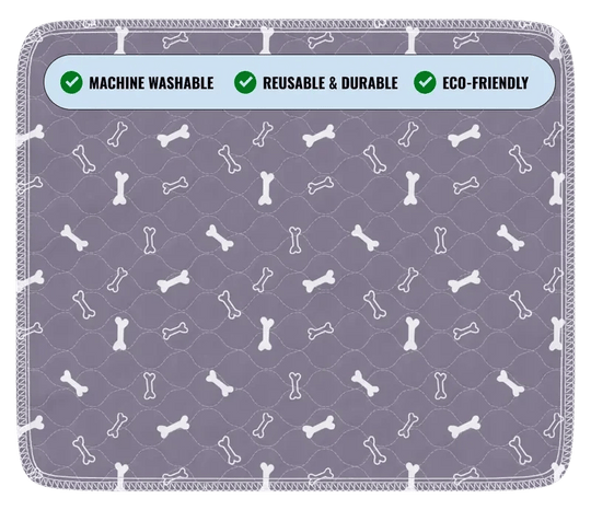 🐕PuppyPad: stylish, super absorbent & reusable for a cleaner home