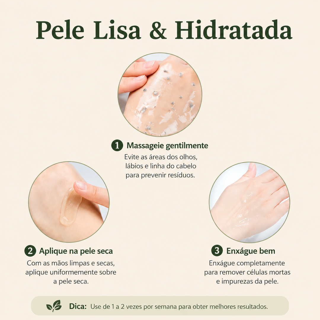 Green Tea Triple Enzyme Peeling Gel for Dark & Intimate Areas