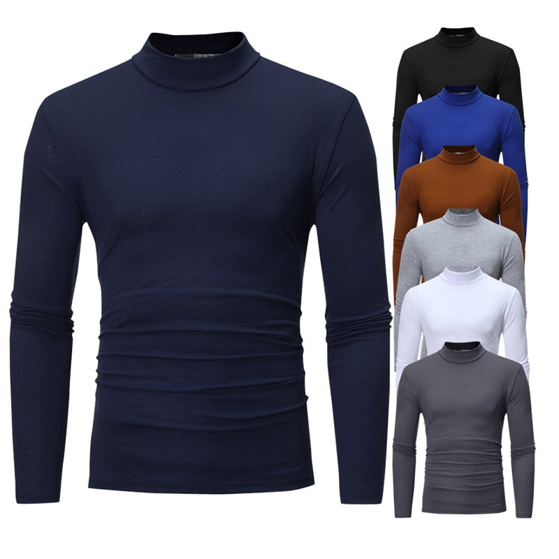 🔥🔥Cotton High-necked Thermal T-shirt