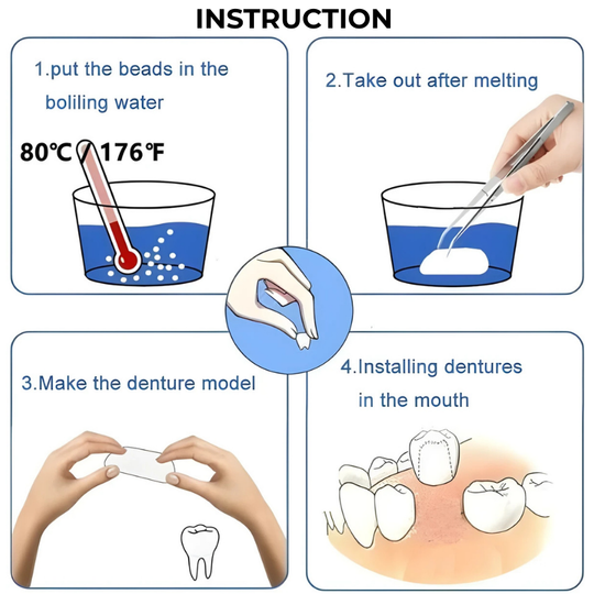 TeethRepair™ 1+1 GRATIS: kit per la riparazione dei denti dall'aspetto naturale