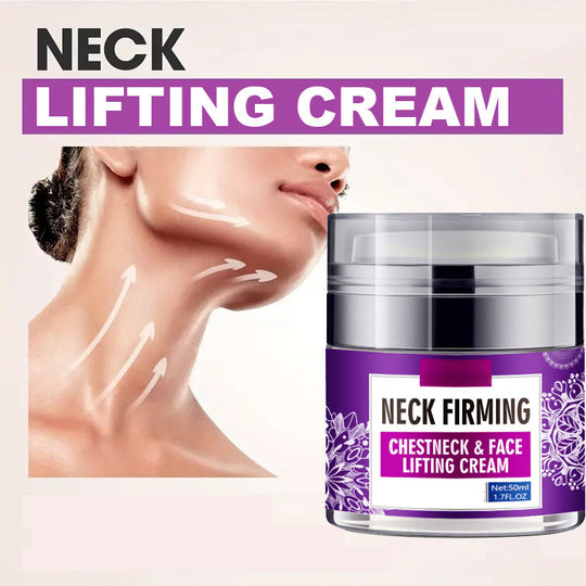 Neck & Chest Firming Cream - Hydrating Moisturizer for Fine Lines, Visibly Smooths Skin with Sodium Hyaluronate, 50g