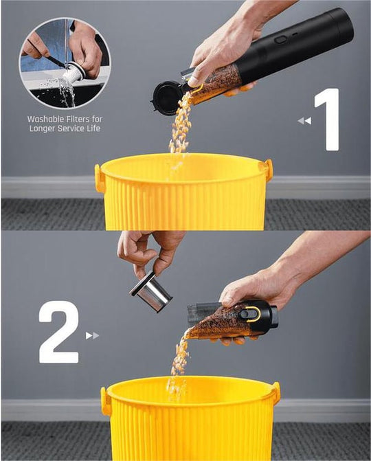 💖2025 Hot Sale💖 Slim V8 Mate trådløs bilstøvsuger med høy effekt 12000 Pa/30AW