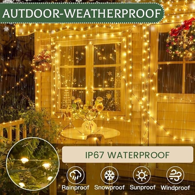 🎄Rana božićna promocija 50% POPUSTA🎁 Bakrena žica za svjetlo od petarde