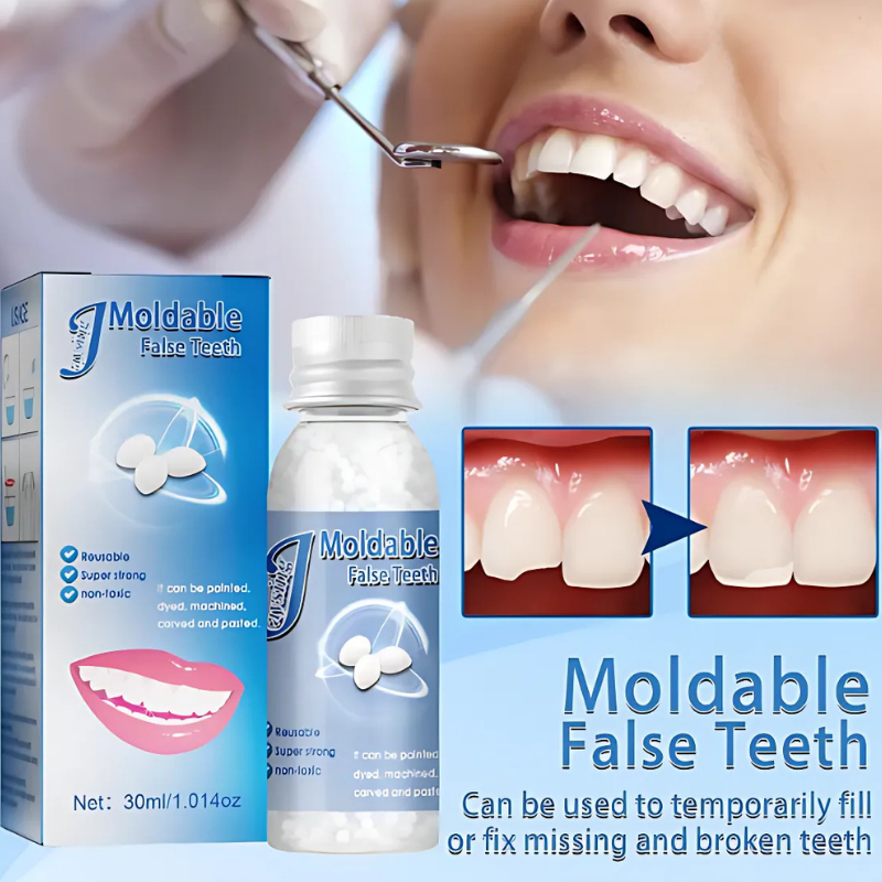 TeethRepair™ 1+1 GRATIS: kit per la riparazione dei denti dall'aspetto naturale