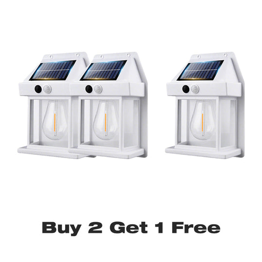 🎉50% OFF🎉SOLAR WALL LIGHT💡-Motion Sensor & Weatherproof, Automatic Dusk to Dawn Operation, Easy Installation for Garden and Pathway🌟