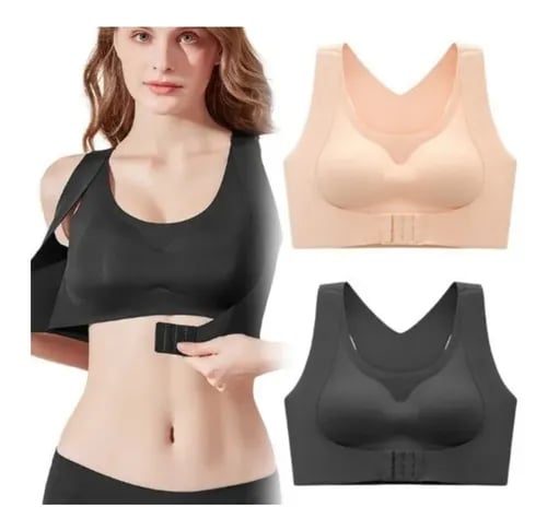 ⚡AlignLift Posture-Perfect Wireless Bra – All-Day Comfort, Breathable & Summer-Ready 💕
