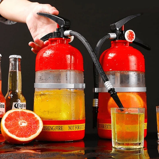 🥳2026 HOT SALE🥳💞50K+ SOLD!🧯🍻Fire Extinguisher Beer Tub – 2L capacity, hand‑press dispenser. Unique design, keeps drinks fresh. Perfect for football parties & garden gatherings. 🏆⚽