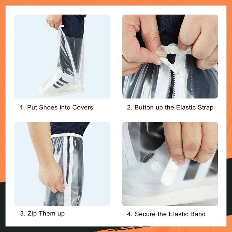 ⏰Promotion 49% OFF❤️All-Round Long Waterproof Boot Cover