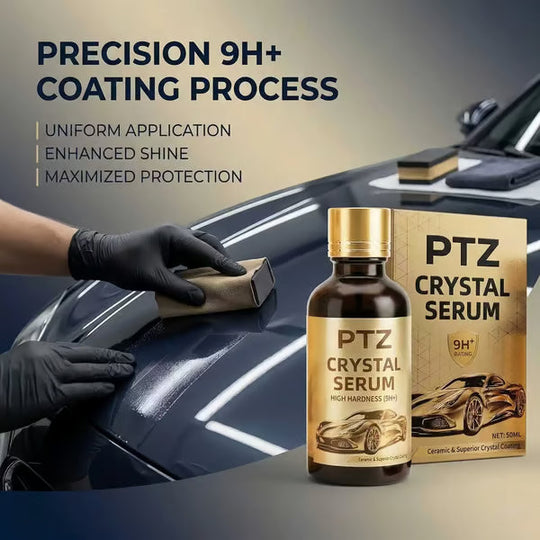 Crystal Serum – 9h Professional Ceramic Coating For Car Paint, Gloss & Protection
