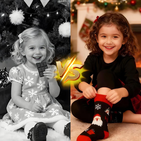 ⏰Vánoční limitovaný výprodej!!🎄PRODÁNO 20 000+! 🎁✨Vánoční odpočítávací ponožky Blindbox