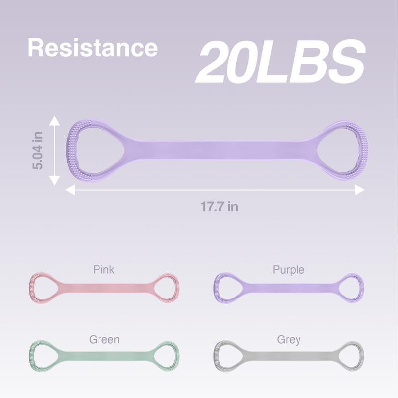 Fíor 8 Bandaí Friotaíochta – Bandaí Aclaíochta Silicone do Mhná