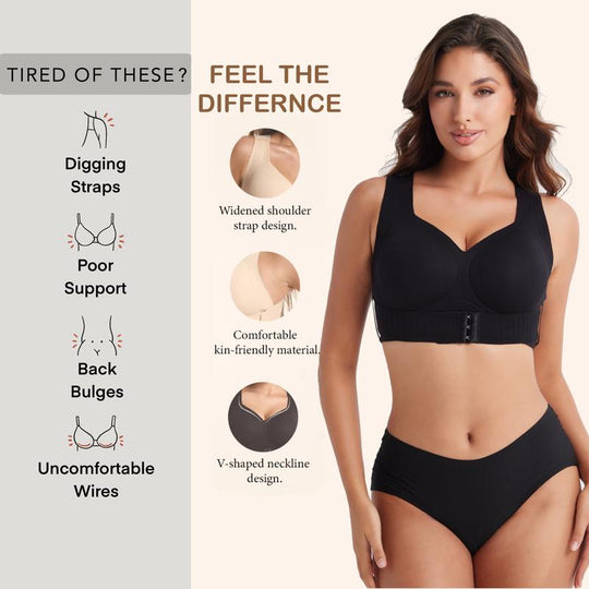 ⚡AlignLift Posture-Perfect Wireless Bra – All-Day Comfort, Breathable & Summer-Ready 💕