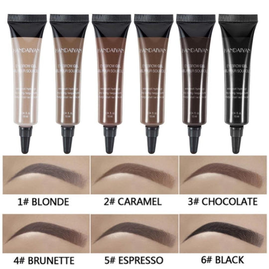💕 Last Day Buy 1 Get 1 Free 💕Long-lasting Waterproof Smudge-proof Liquid Eyebrow Gel/Tint(With Free Brush)