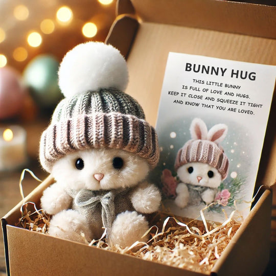 💖Roku darbs mini zaķa apskāviens jauka Lieldienu dāvana🐇🎁
