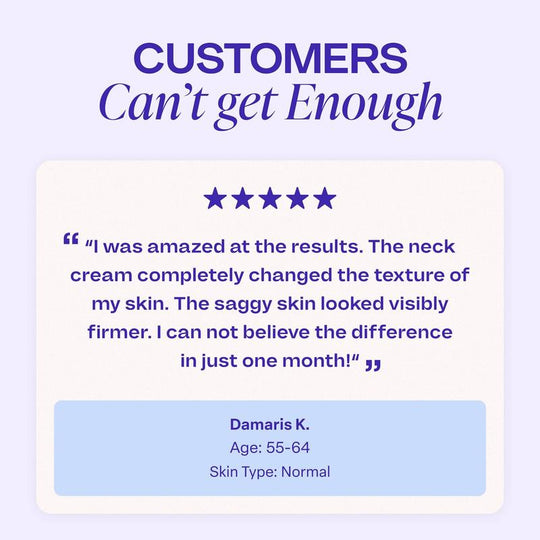 [GOPure službeno] Krema za vrat za zatezanje & Krema za učvršćivanje kože lica i tijela, kozmetičko sredstvo - klinički dokazano, sigurno & Čisto, Preporučeno od strane dermatologa, Nije testirano na životinjama