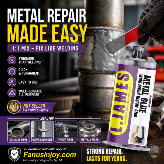 🏭Factory Authorized Exclusive Sale 🎁 50% OFF！⚙New Metal Repair Glue!🔥Metal Glue - Weld Metal Repair Glue✨