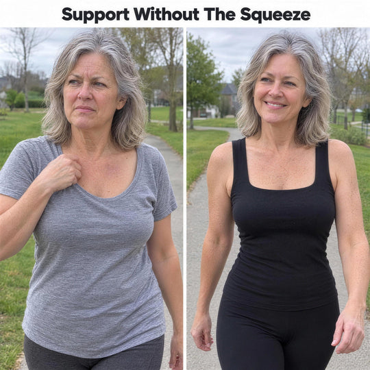 Support without the squeeze: soft built-in cups of the tank