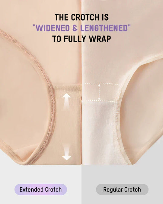 ✨Plus-Size High-Waist Cross Tummy Control Panties