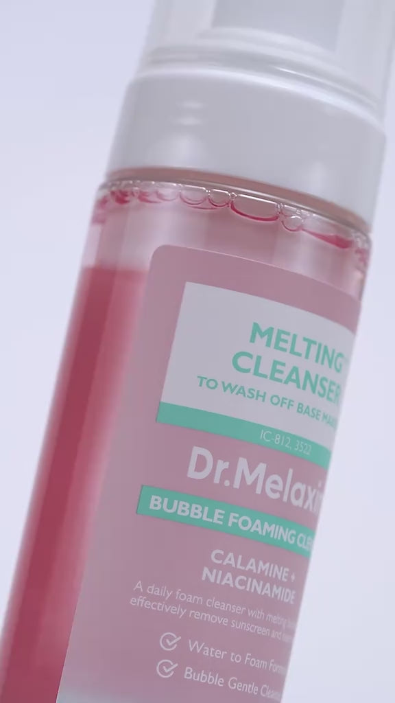 [Dr.Melaxin Official] Melting Cleanse Hypoallergenic Makeup remover with Quick Bubble, Deep Pore Cleansing for all skin type, 150ml
