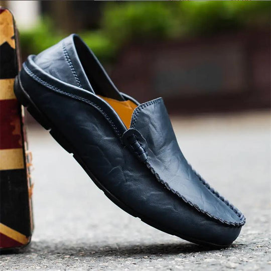 👞 60% OFF!&FERR SHIPPING!✈️✨ 2026 Men's Genuine Leather Driving Loafers – Comfortable Slip-On Casual Shoes for Everyday Wear