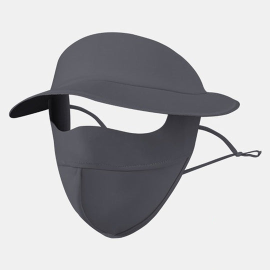 🔥Cumpără 1 Primești 1 Gratuit🔥Pălărie de protecție solară din mătase mată pentru față întreagă