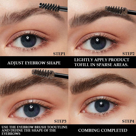 🥳2026 HOT SALE🥳Buy 1 get 1 free💞50K+ SOLD!🔥Vegan Eyebrow Gel – 16H Wear, Buildable & Flake-Resistant