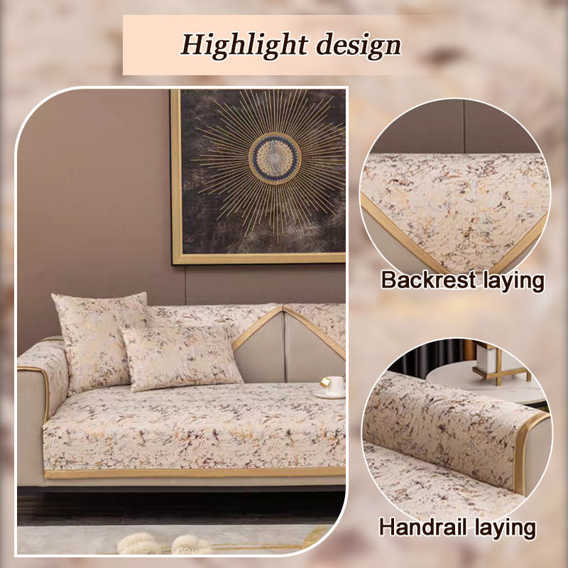 Luxury Design Jacquard Decor Washable Sofa Cover