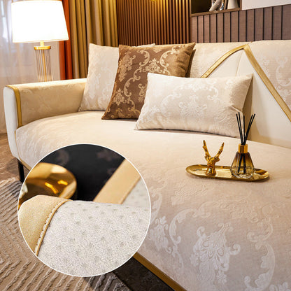 Luxury Design Jacquard Decor Washable Sofa Cover