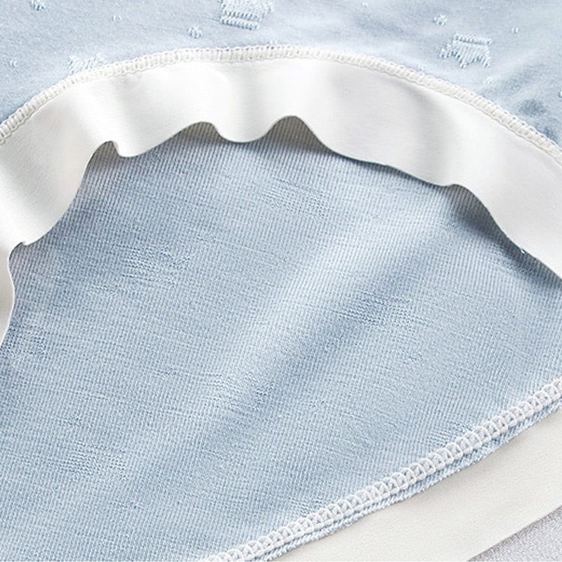 Mid Waist Patterned Briefs for Women