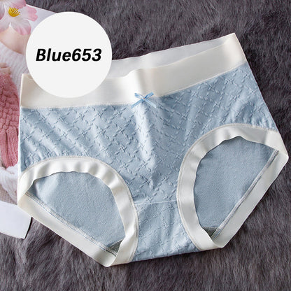 Mid Waist Patterned Briefs for Women