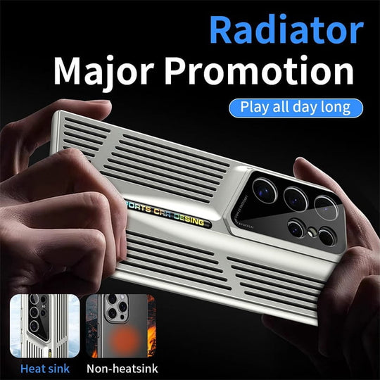 Slim Breattable Lens Protection Phone Case för Samsung