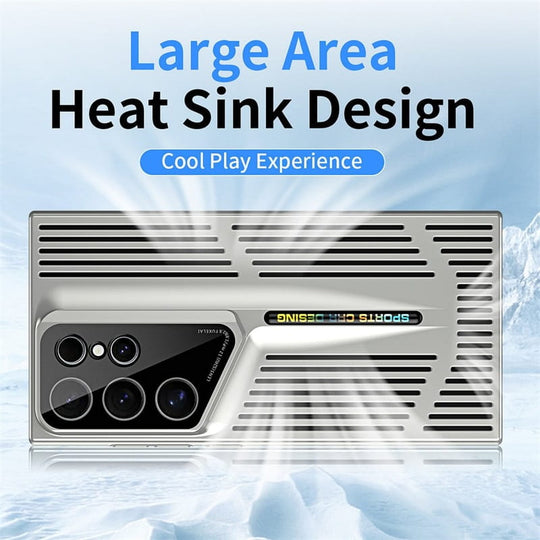 Slim Breattable Lens Protection Phone Case för Samsung