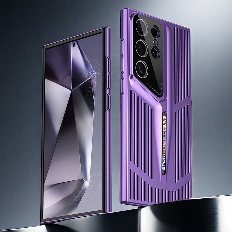 Slim Breattable Lens Protection Phone Case för Samsung