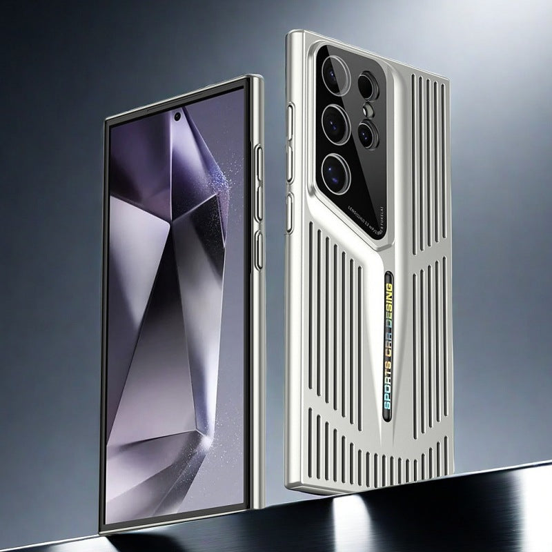 Slim Breattable Lens Protection Phone Case för Samsung