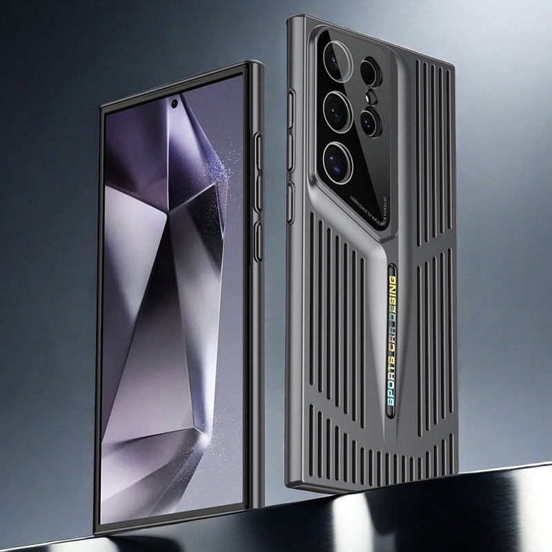 Slim Breattable Lens Protection Phone Case för Samsung