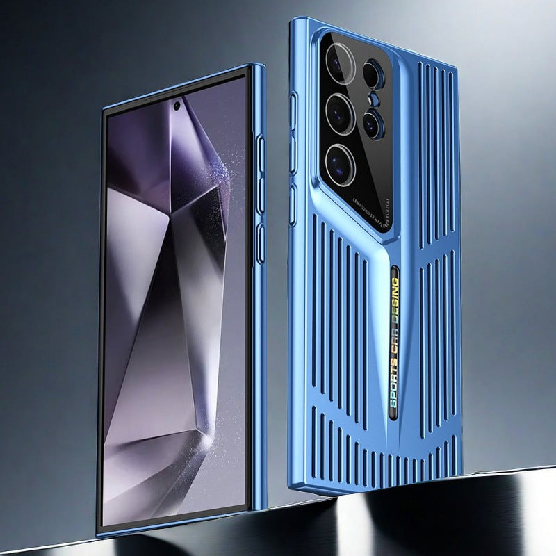 Slim Breattable Lens Protection Phone Case för Samsung