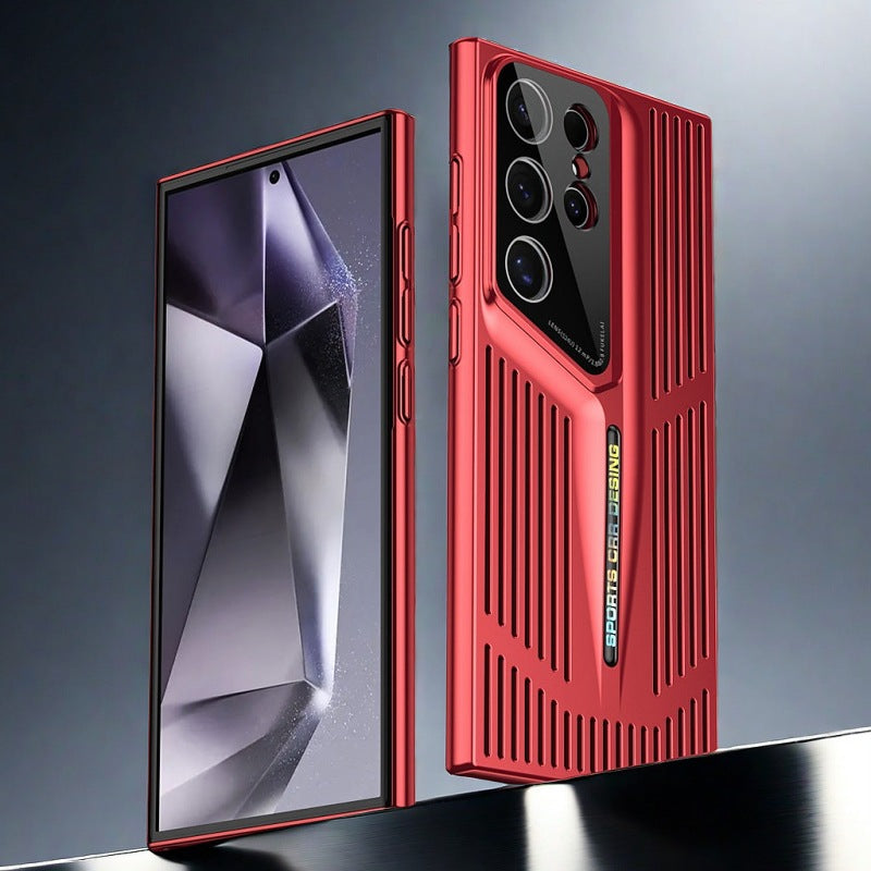 Slim Breattable Lens Protection Phone Case för Samsung