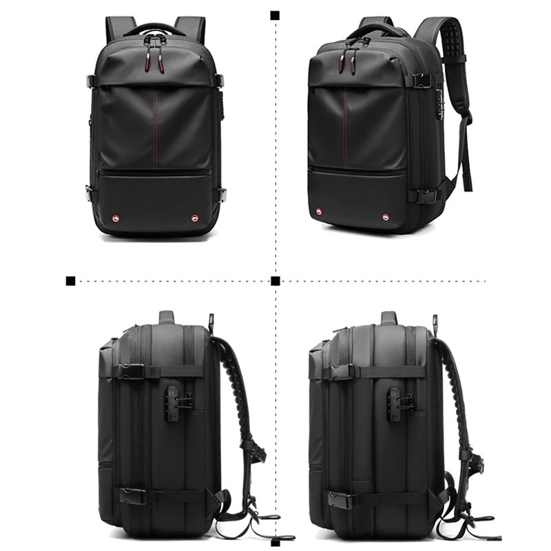 Multifunctional Expandable Large Capacity Travel Backpack