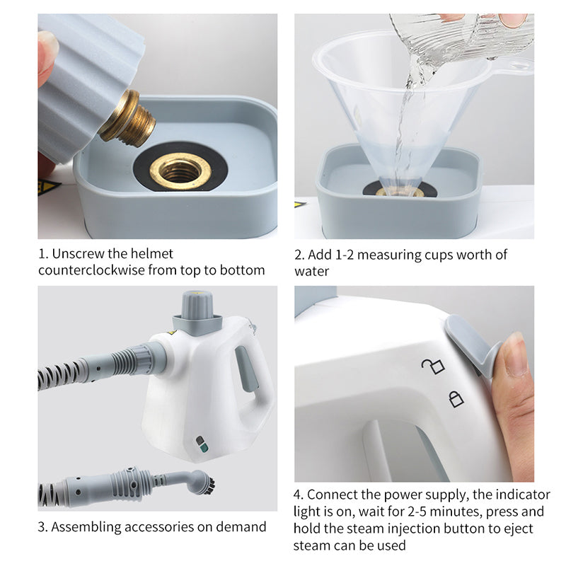 🔥Hot Sale🔥Multipurpose Handheld Steam Cleaner Set for Home FREE SHIPPING🔥